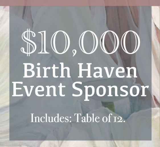 Birth Haven  Event Sponsor